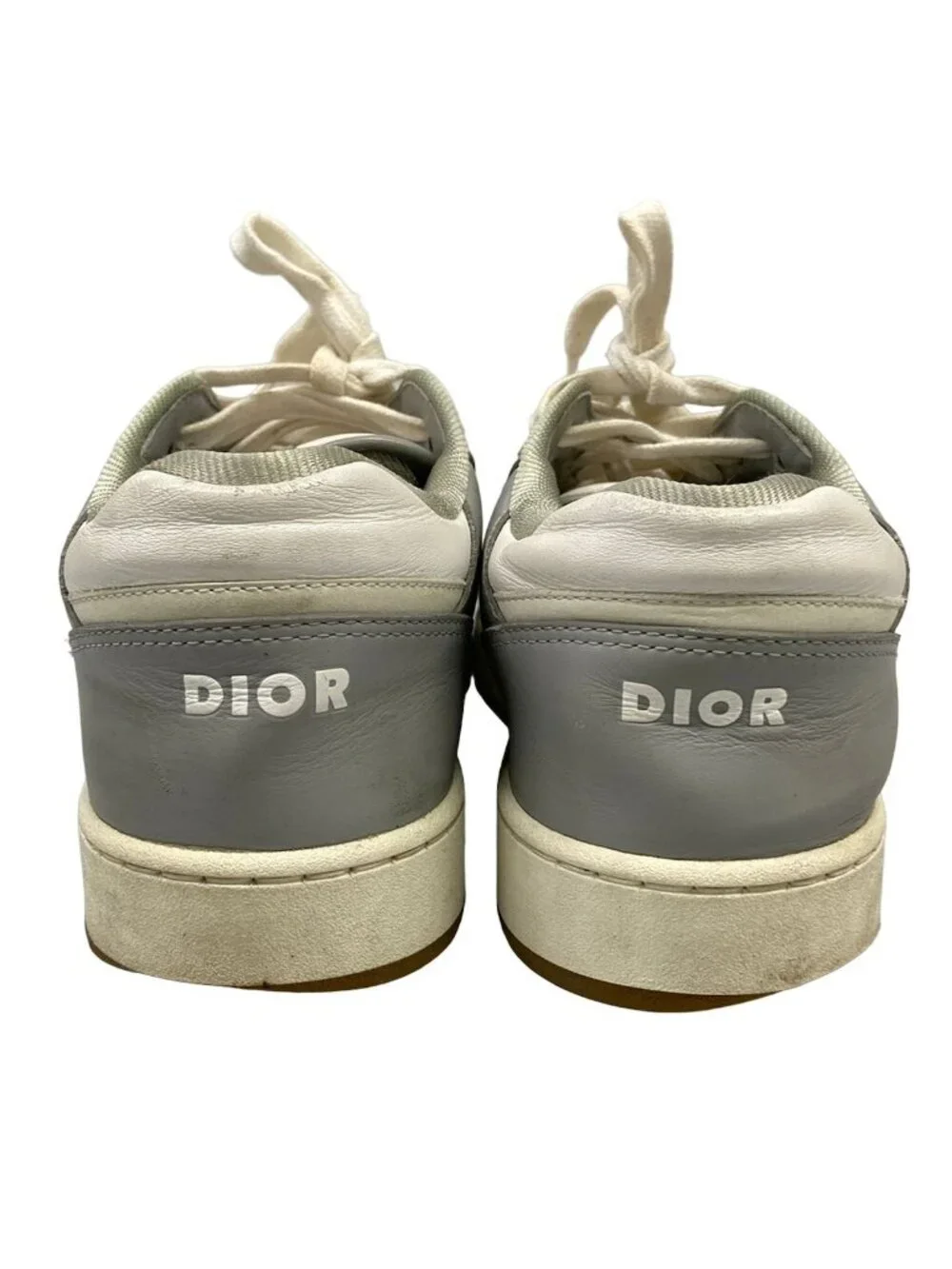 Dior Sneakers 41 Gray Beige Multi Leather - Picture 3 of 9